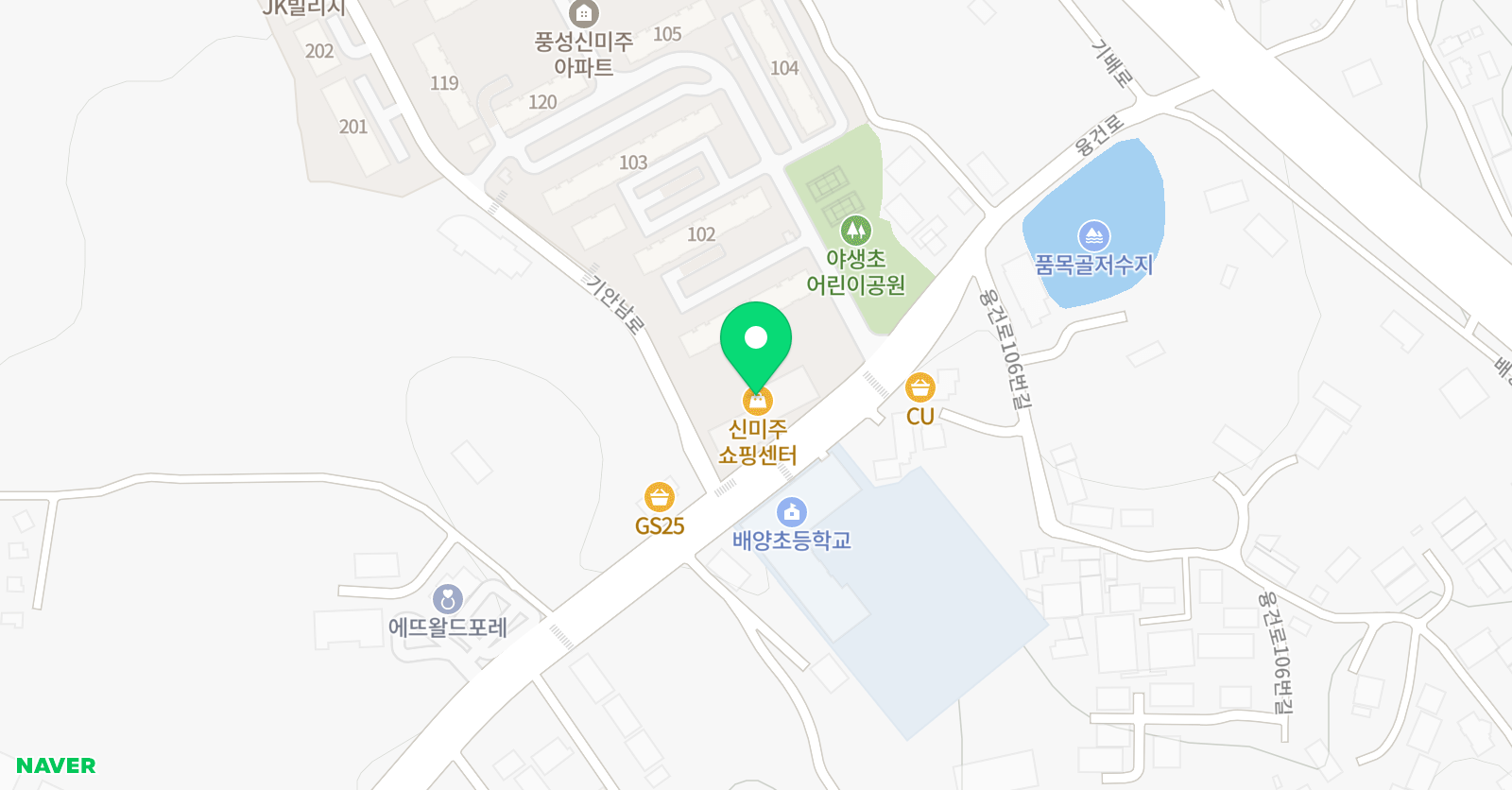 아이풍경미창조 미술학원 위치