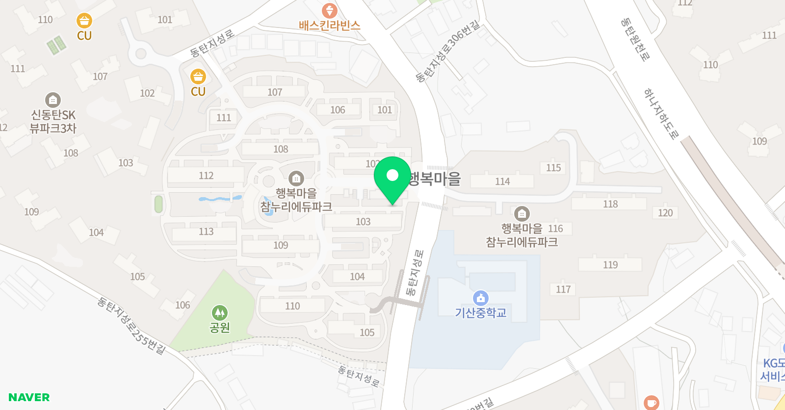 스마트해법영어 기산참누리교실점 위치