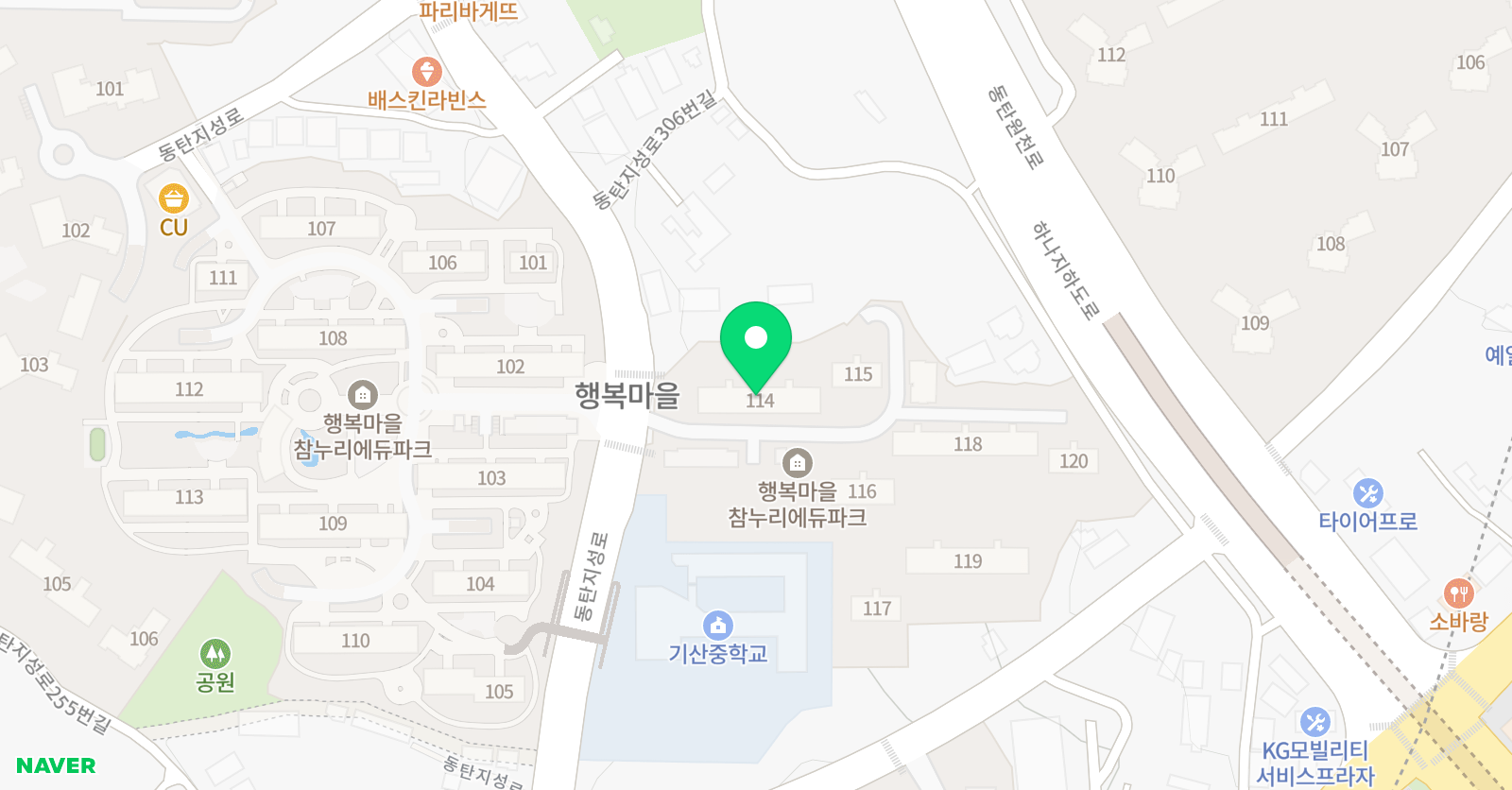 스마트해법수학 기산참누리점 위치