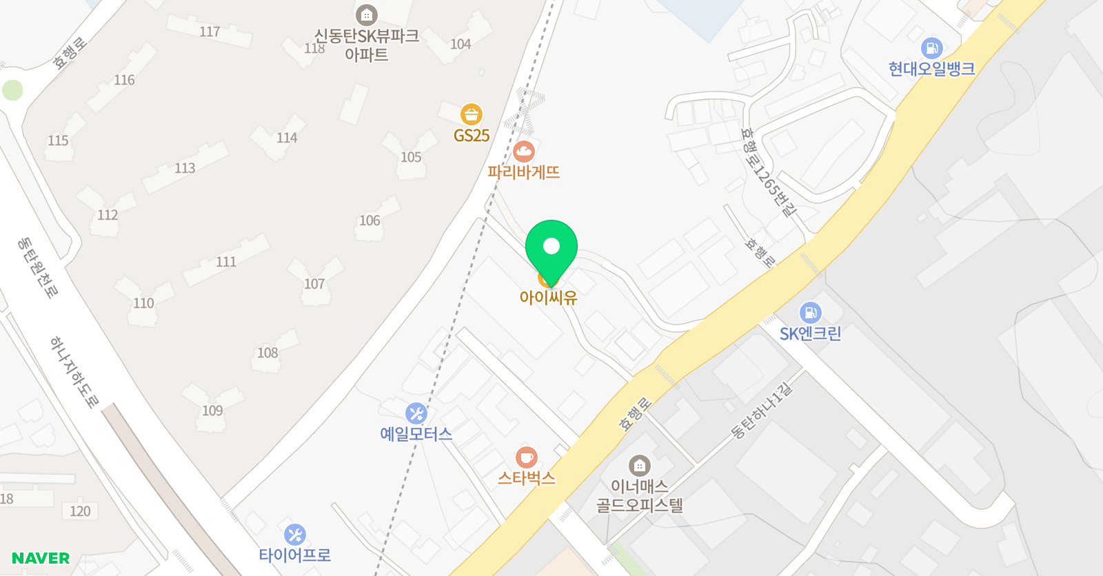 루체테 어학원 경기화성반월캠퍼스 위치