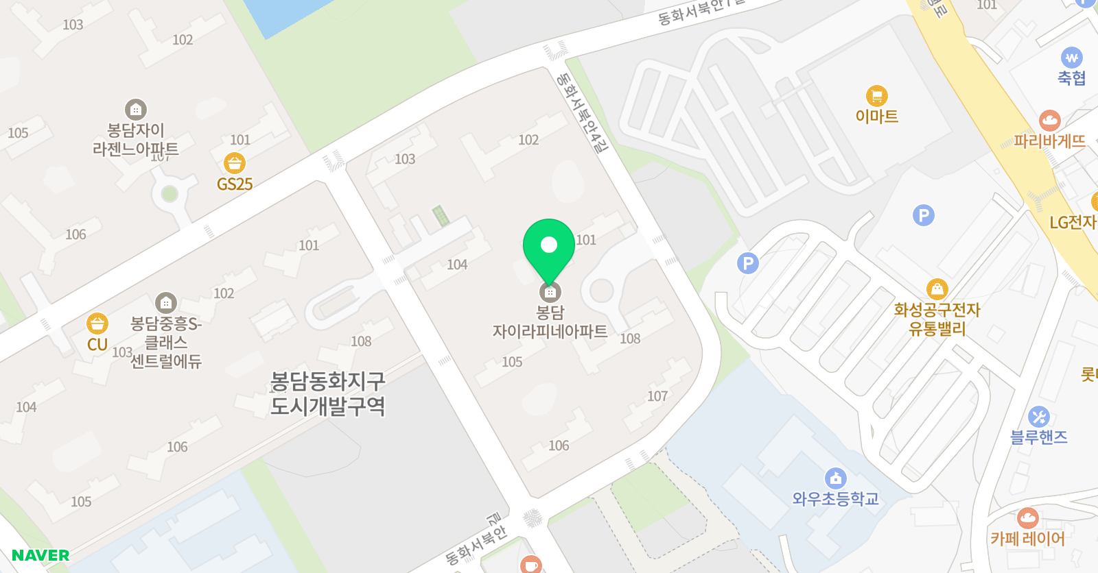 라피네진샘 수학 위치