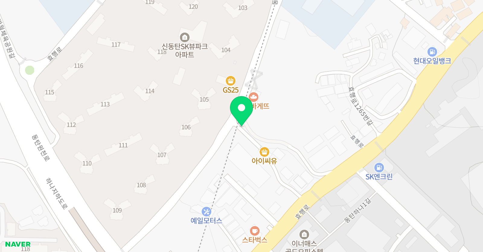 미지원 교육 위치