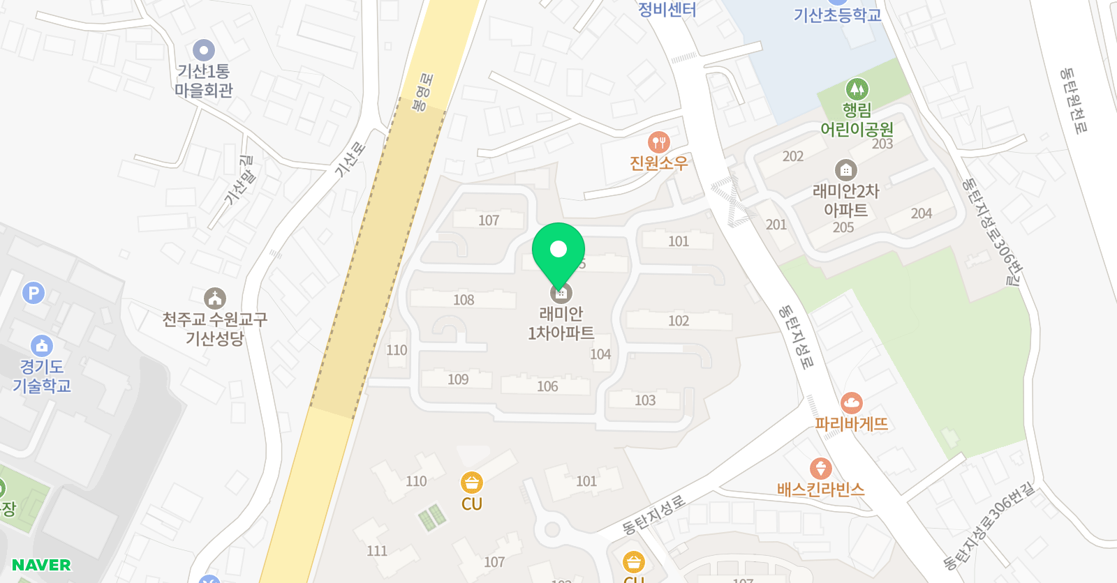 아르떼 미술학원 위치