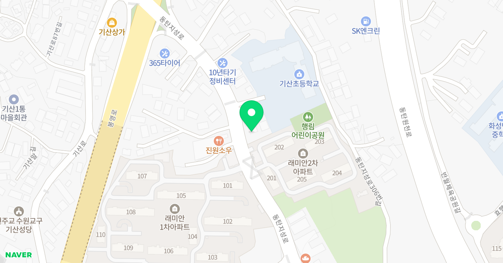 아이엘 음악학원 위치