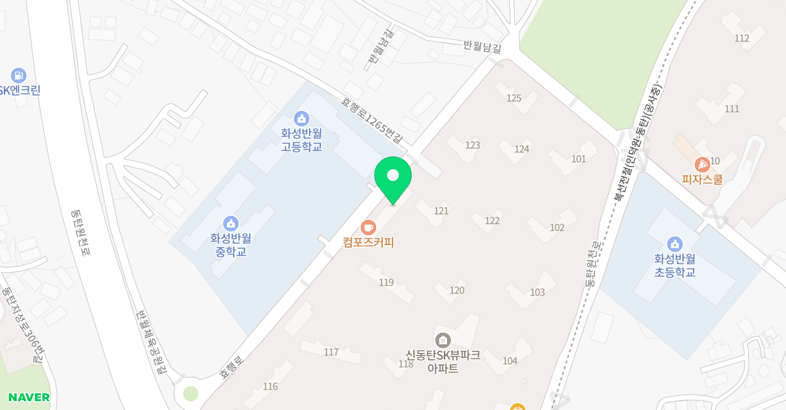뮤직톡 음악학원 위치