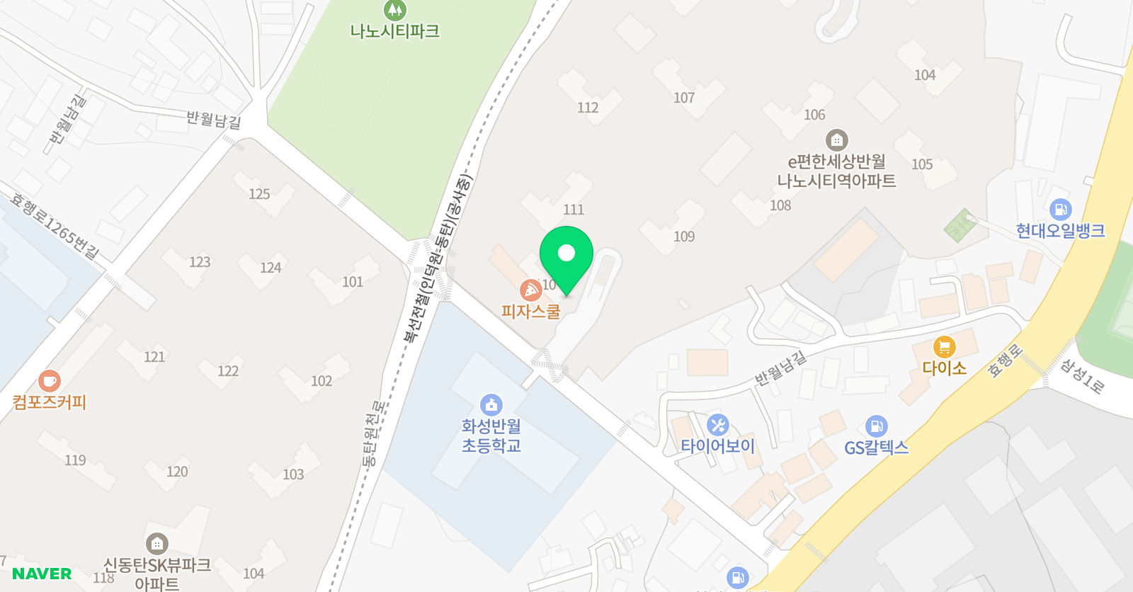 뮤담 피아노교습소 위치