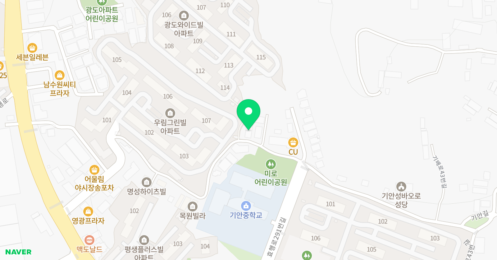 더라엘음악학원 위치