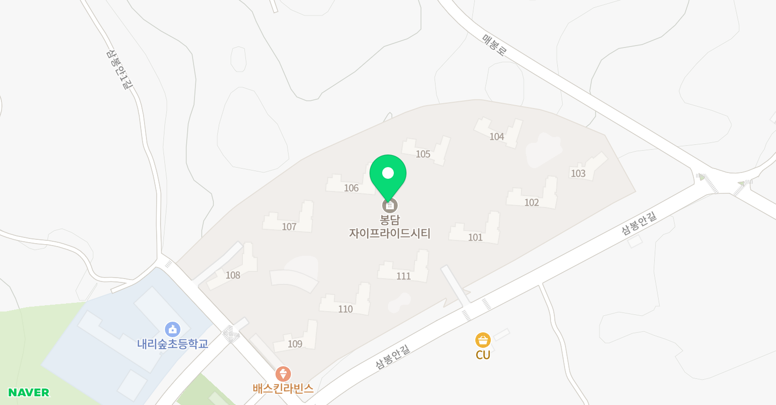 이화숲피아노 위치