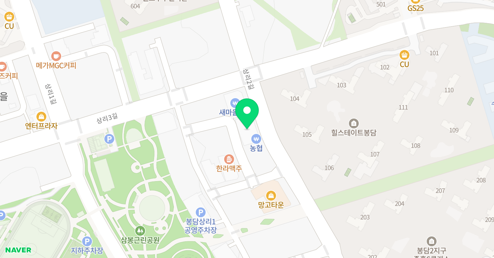 다온 수학 위치