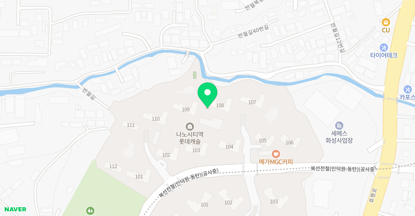예닮 피아노음악교습소 위치