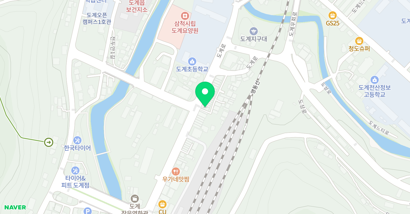 중앙엘리트 학원 위치