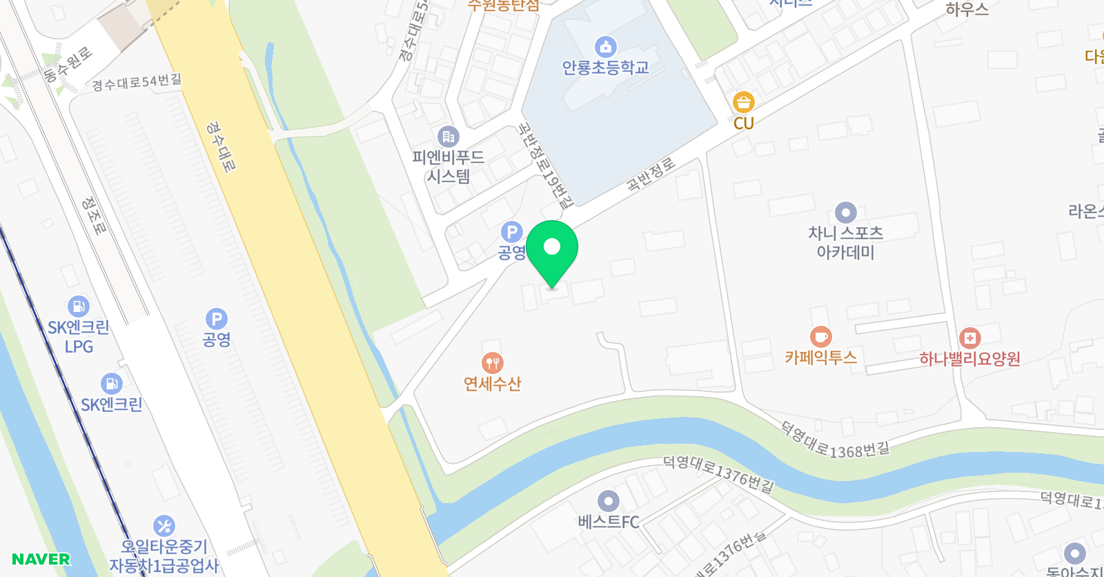ITC 영어 동탄나루지점 위치