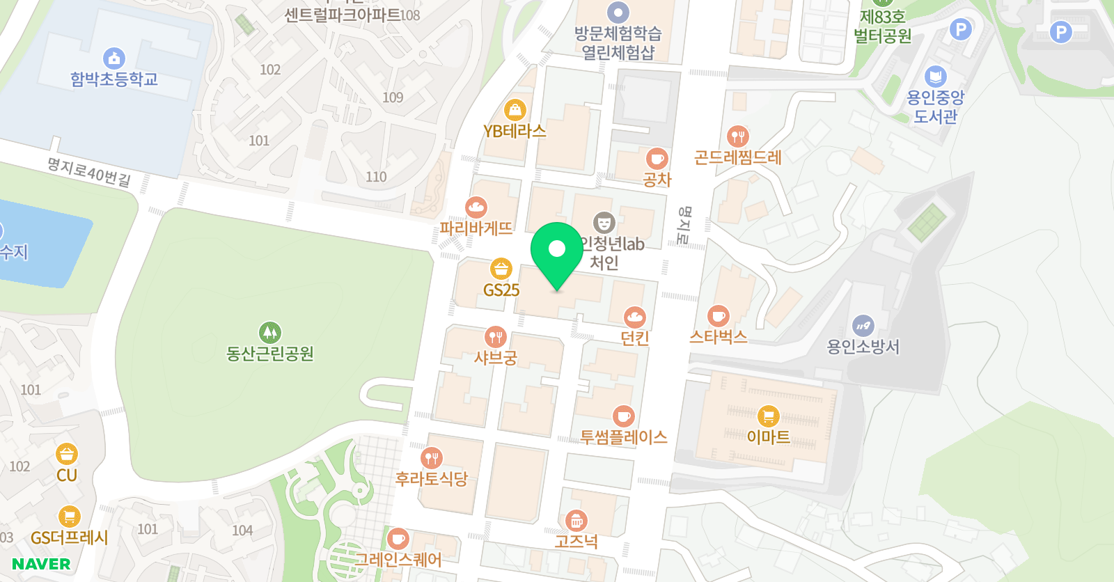 레브발레스튜디오 학원 위치