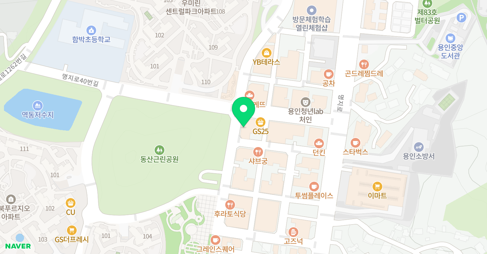 이화로운 음악학원 위치