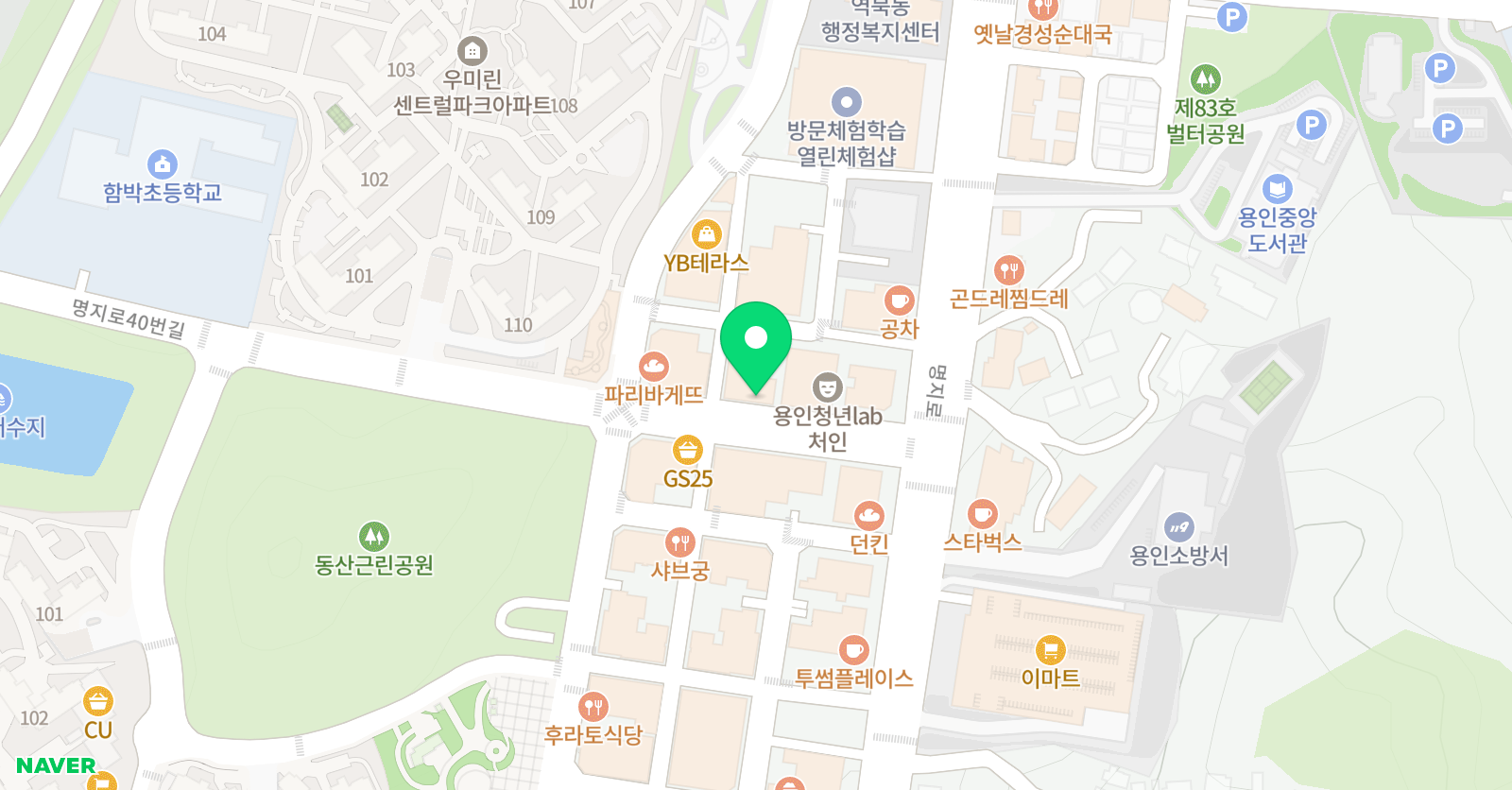 예숲 스즈키 음악학원 위치