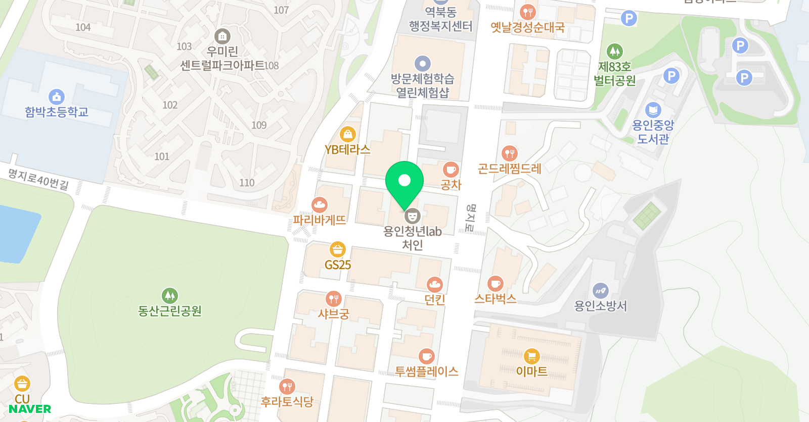 제이제이 축구클럽 역북점 위치
