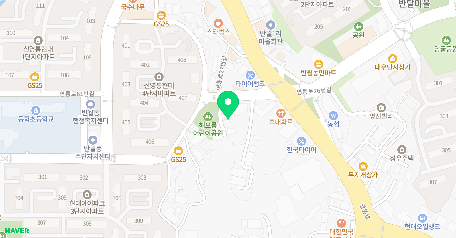 지에스 하버드 어학원 위치