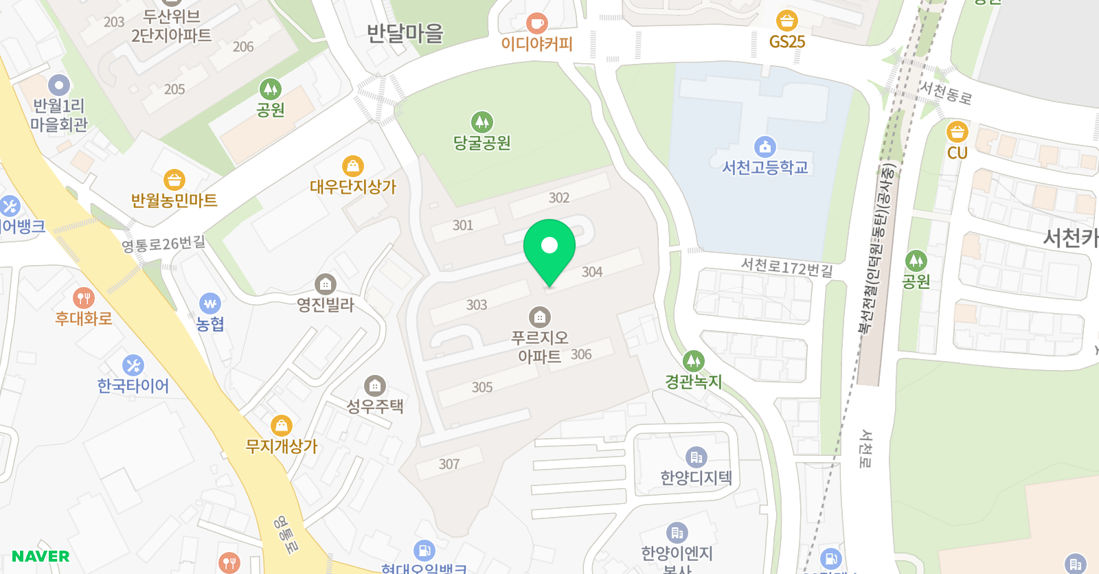 아소비 아소비 화성 반월푸르지오점 위치