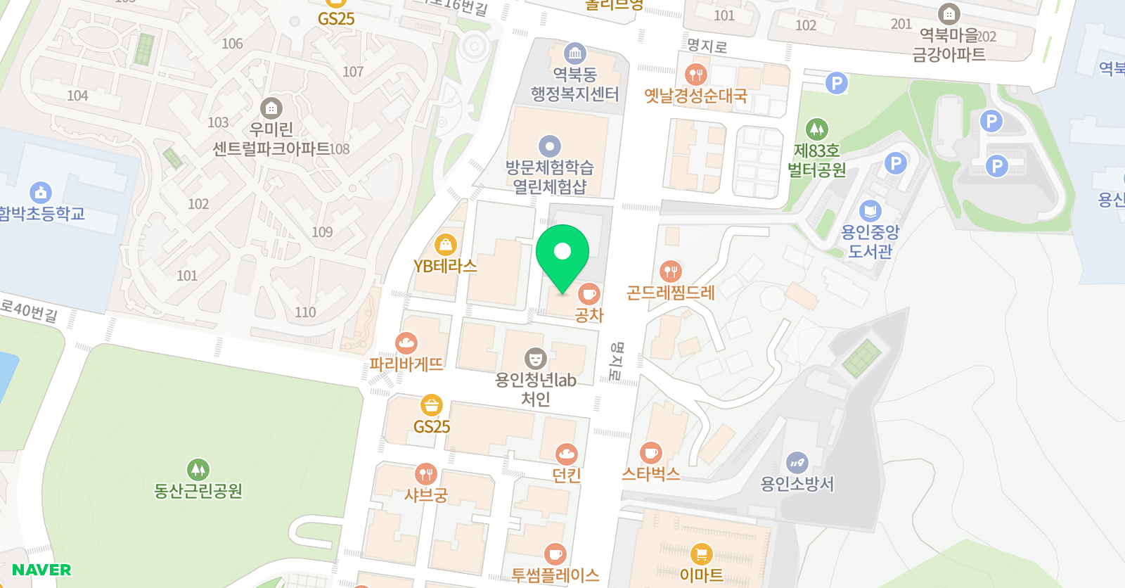엠트리 수학학원 위치