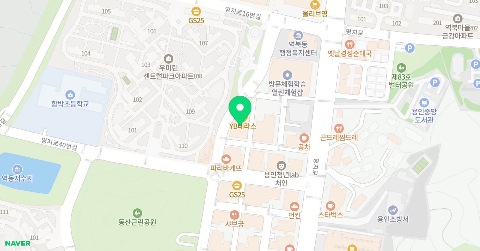 연세에듀스터디 학원 위치