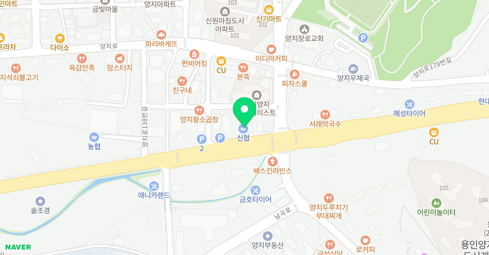미래인재 학원 위치