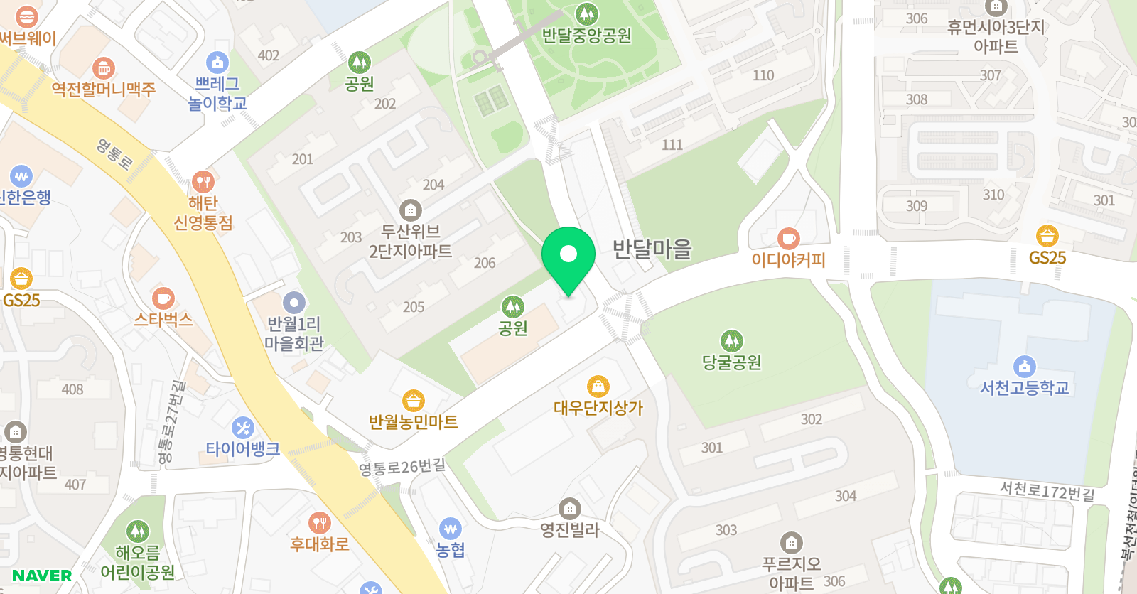 다니엘 수학교습소 위치