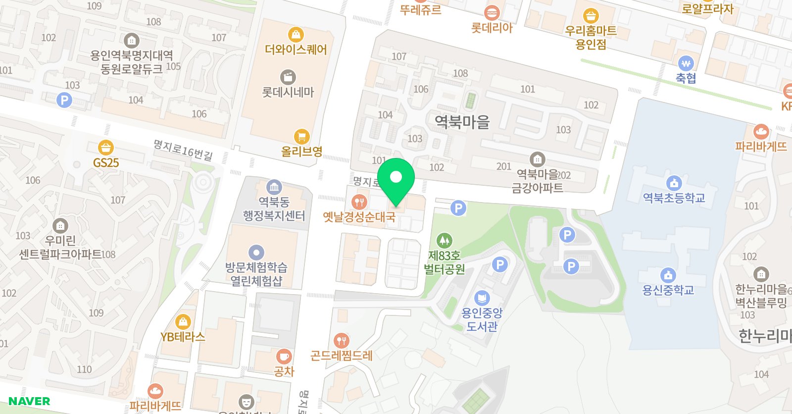 플레이 팩토 역북쏜쌤 팩토 위치