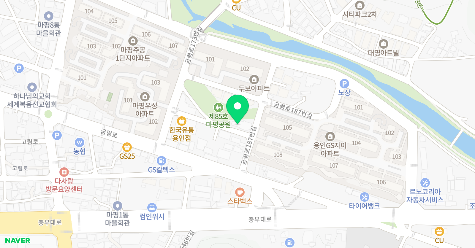 한우리독서토론논술 마평독서교실 위치