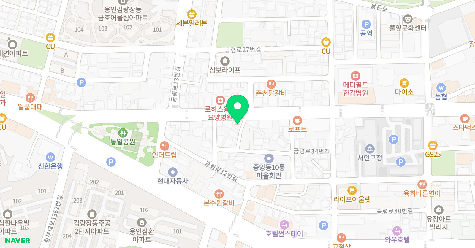 교일 학원 위치
