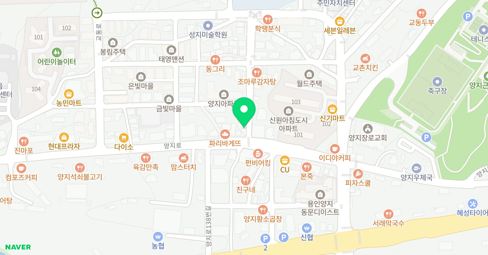 양지점 M&H점핑클럽 위치