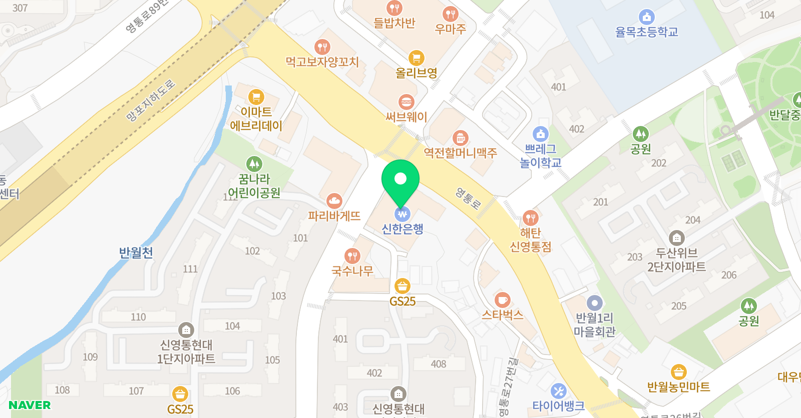 아이탑컴퓨터학원 위치