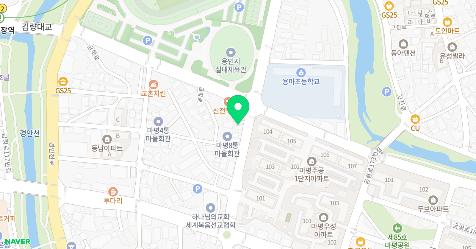 아이러브 음악학원 위치