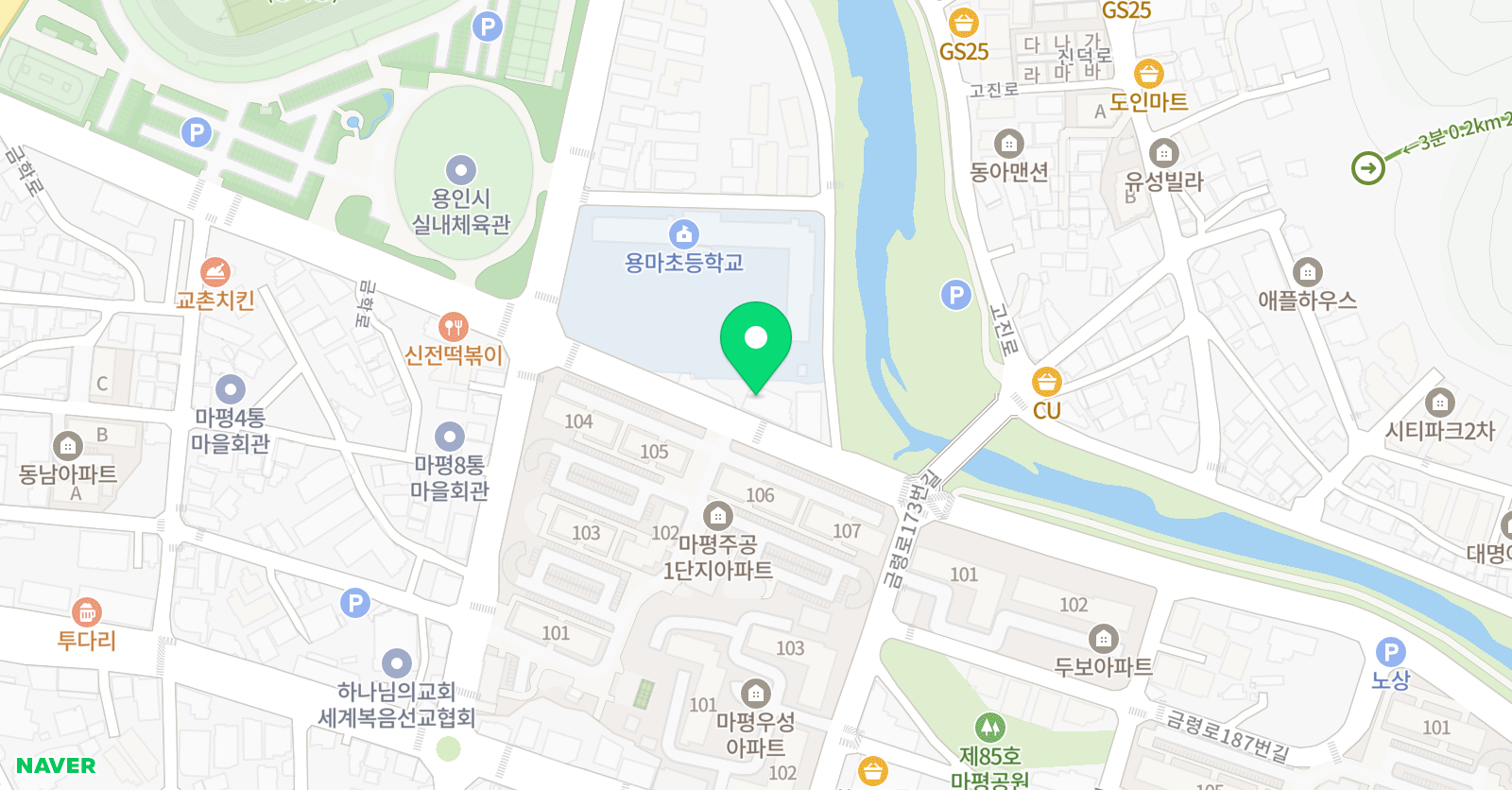이화뮤직 피아노학원 위치