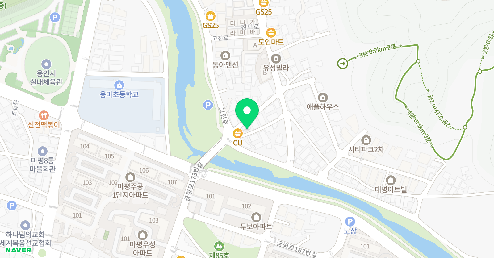 베가스 영어학원 위치