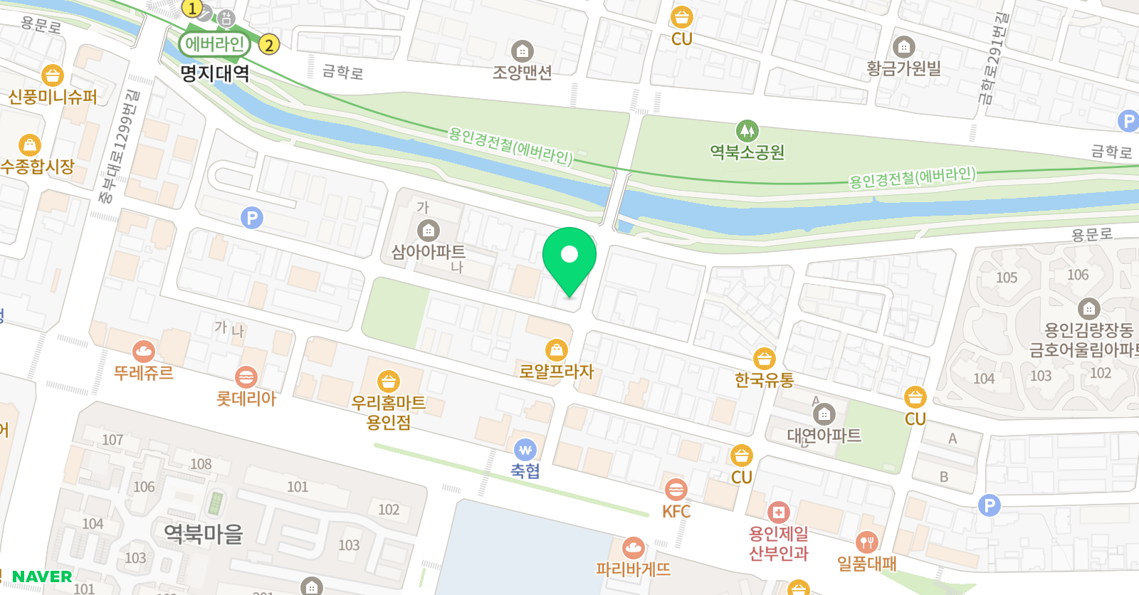 프라임 영어학원 위치