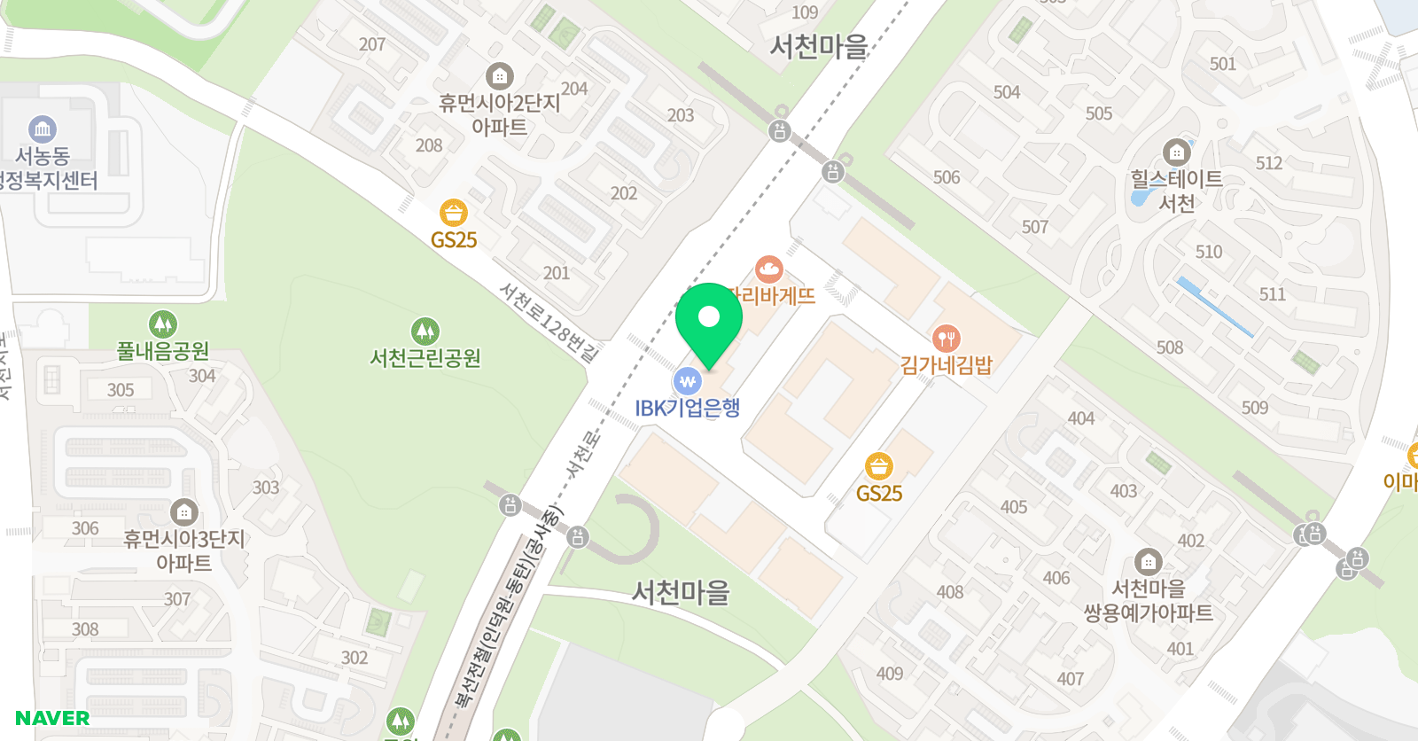 뮤엠 영어 서천점 위치