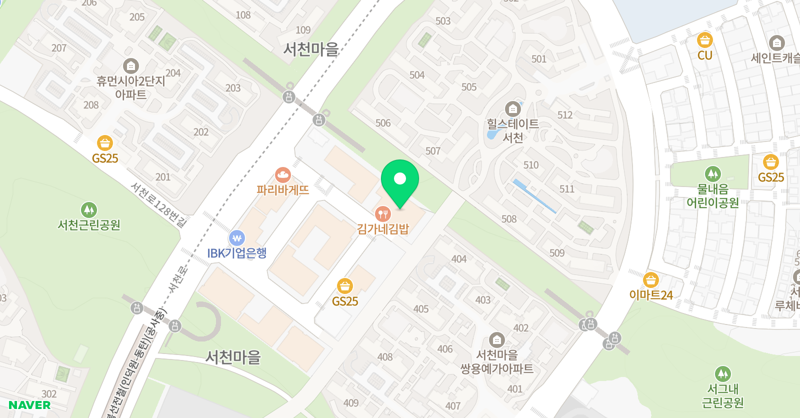 더바른 수학 위치