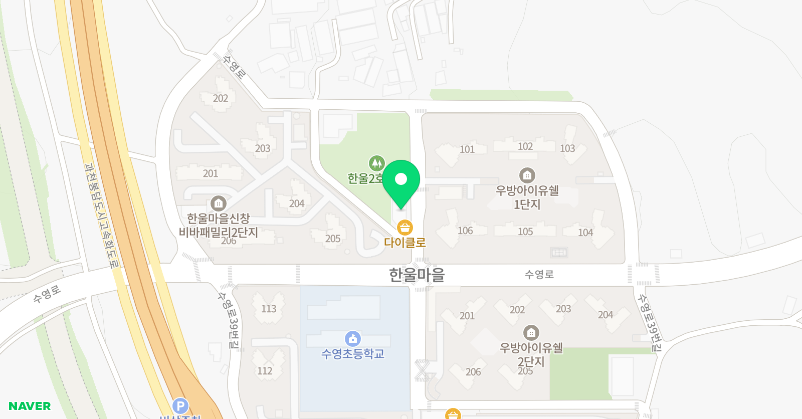알록달록 미술교습소 위치