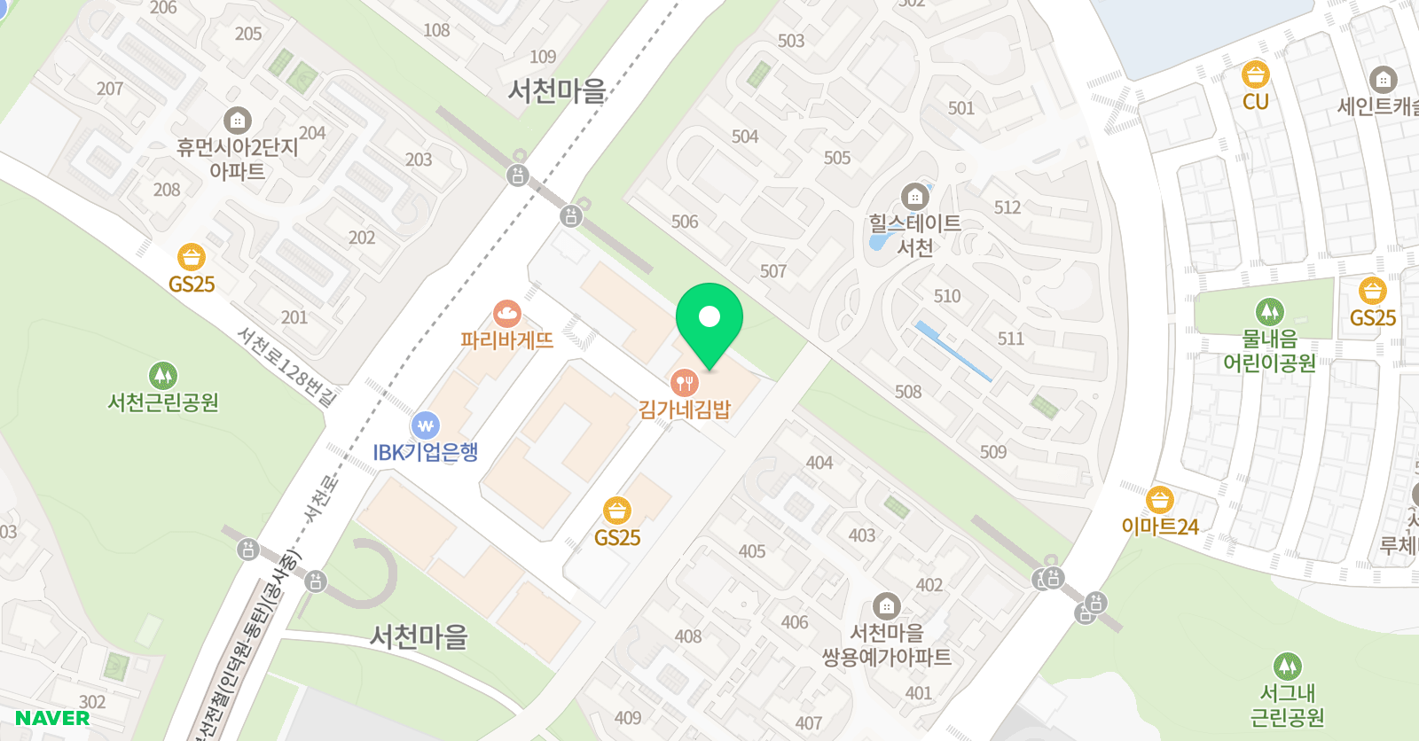 위드매쓰 수학학원 위치