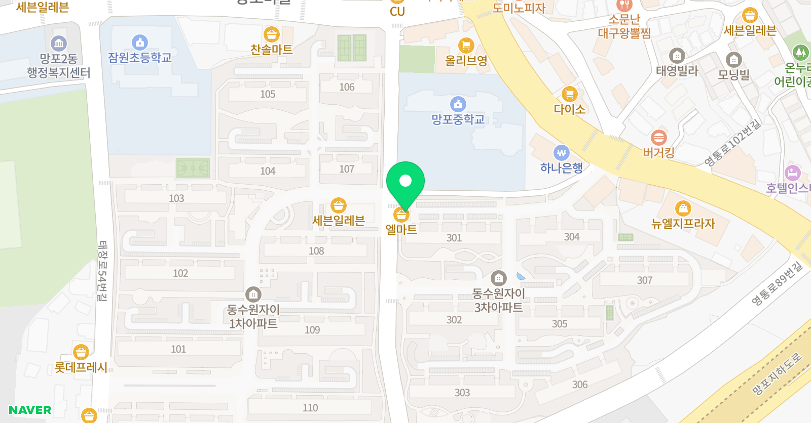 바벤스 음악학원 위치