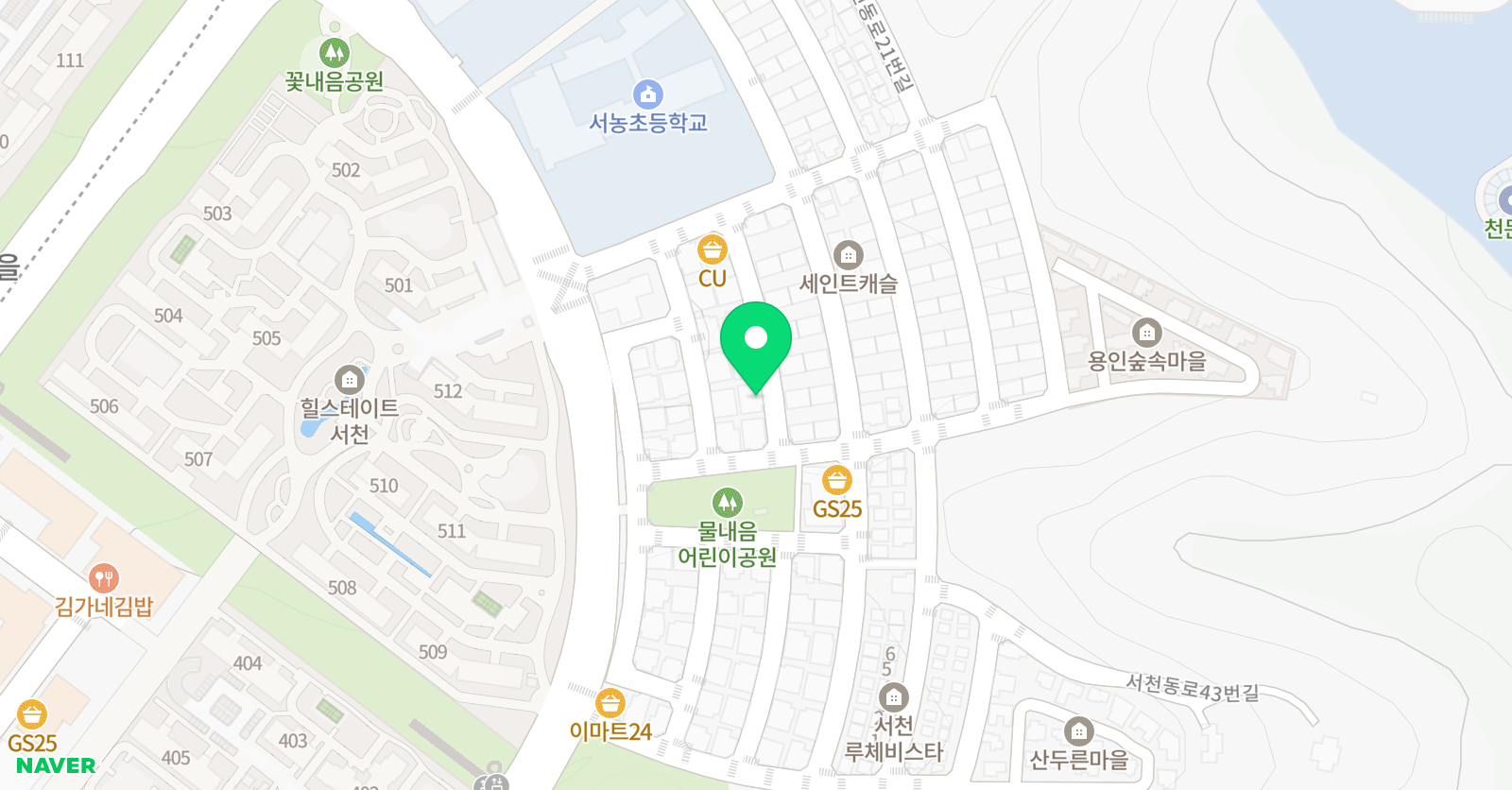 스프라우트 영어학원 위치
