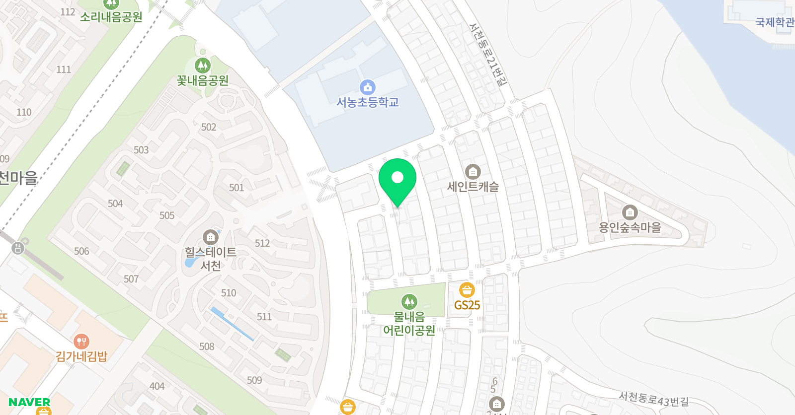 빨간펜 수학의달인 서천1호점 위치
