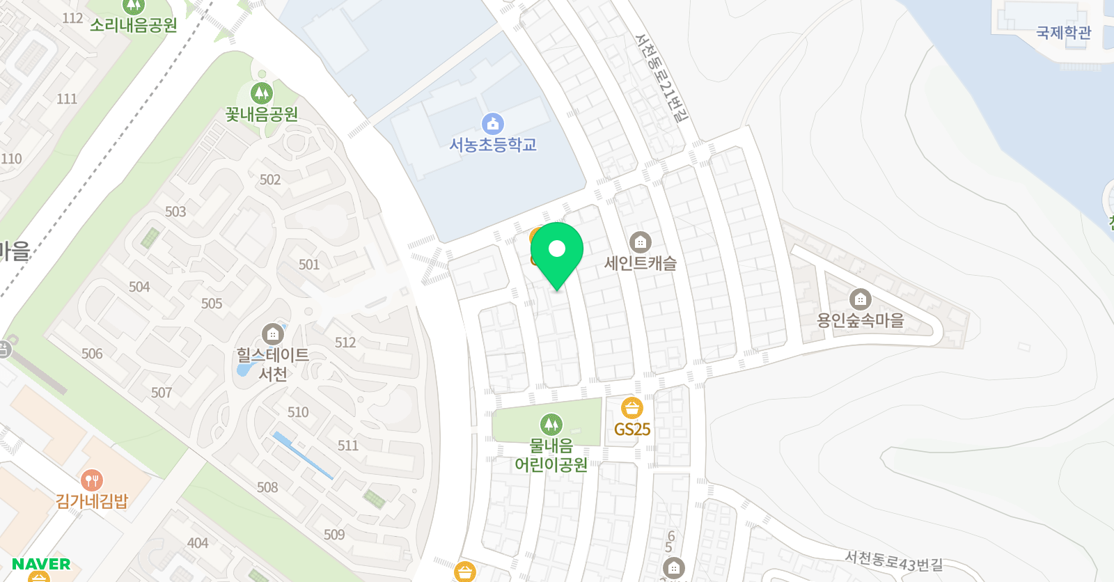 아이엘스튜디오 음악학원 위치