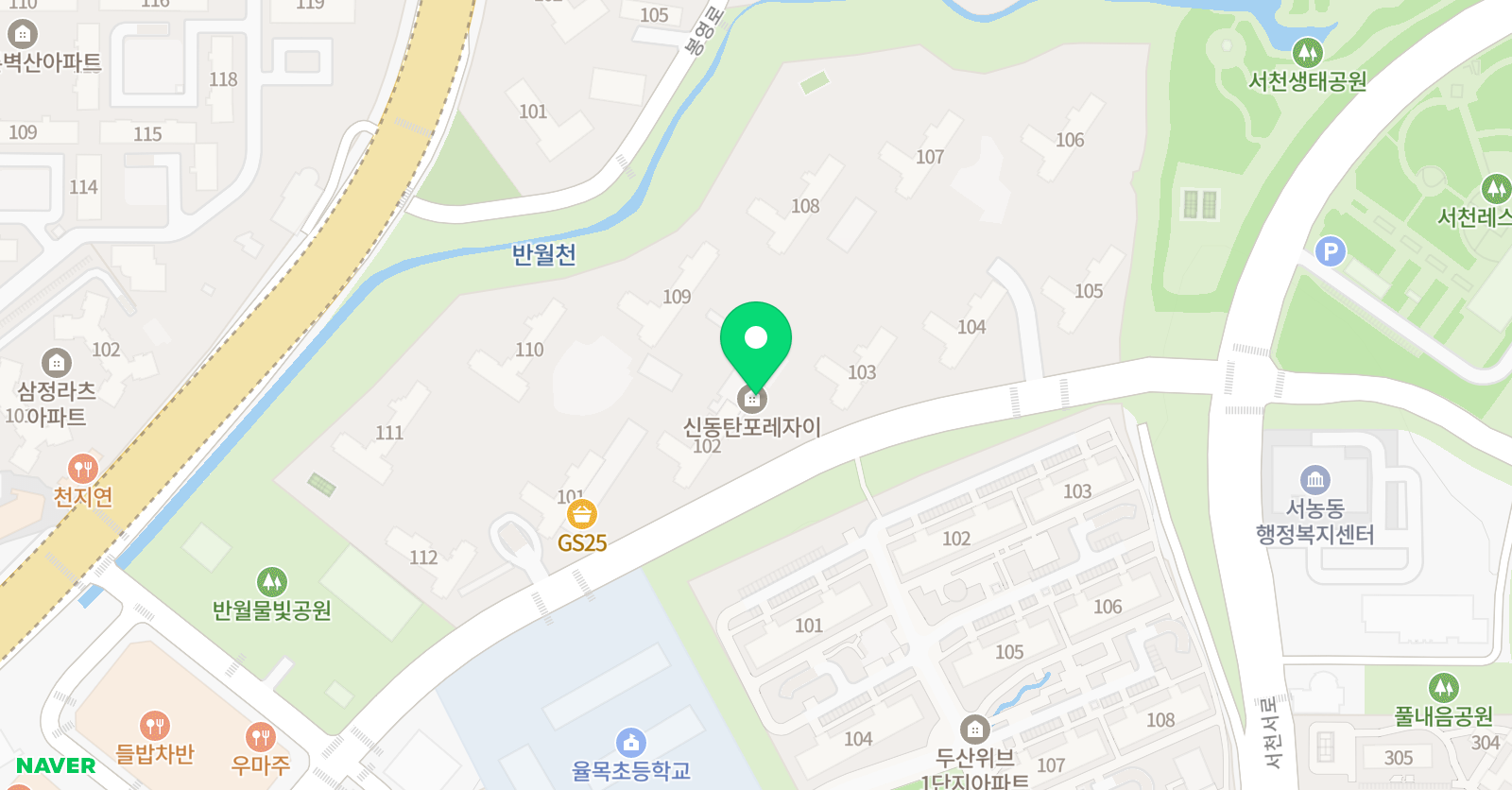 물빛 미술전문 위치