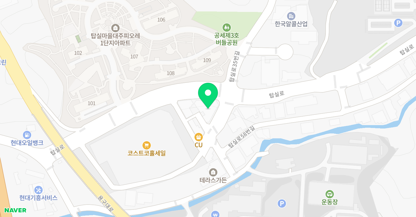 행복한미술학교 에꼴드 에뜨왈 위치