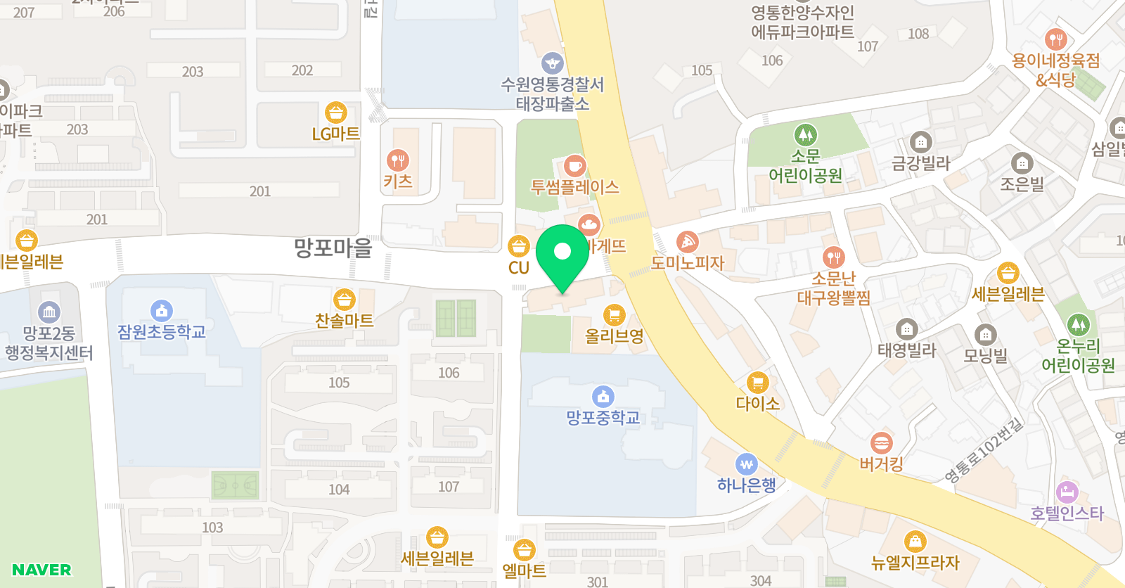 캐나다 어학원 위치