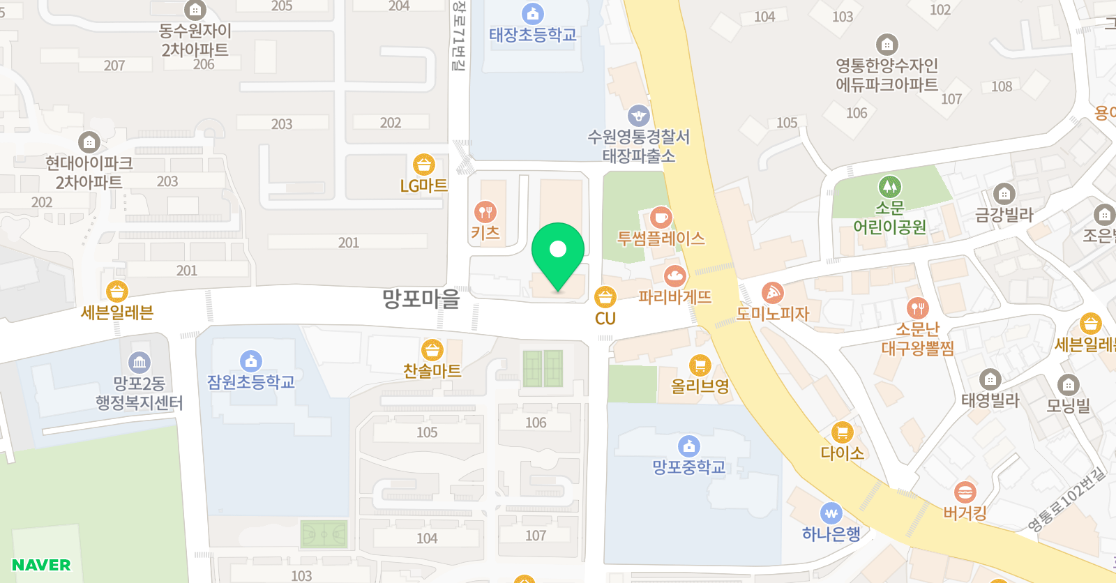 하이포스 학원 위치