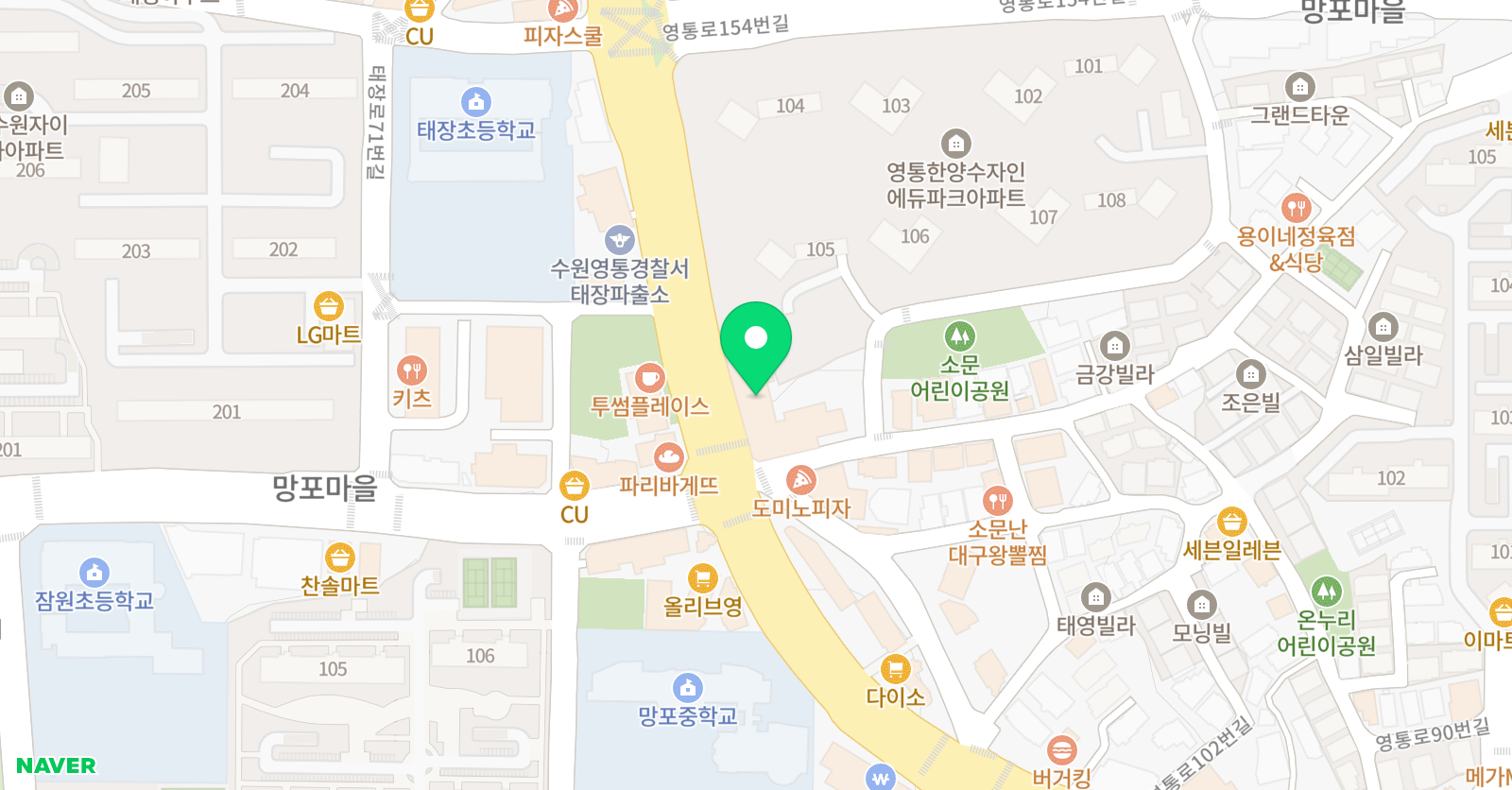 매쓰퍼트수학 위치