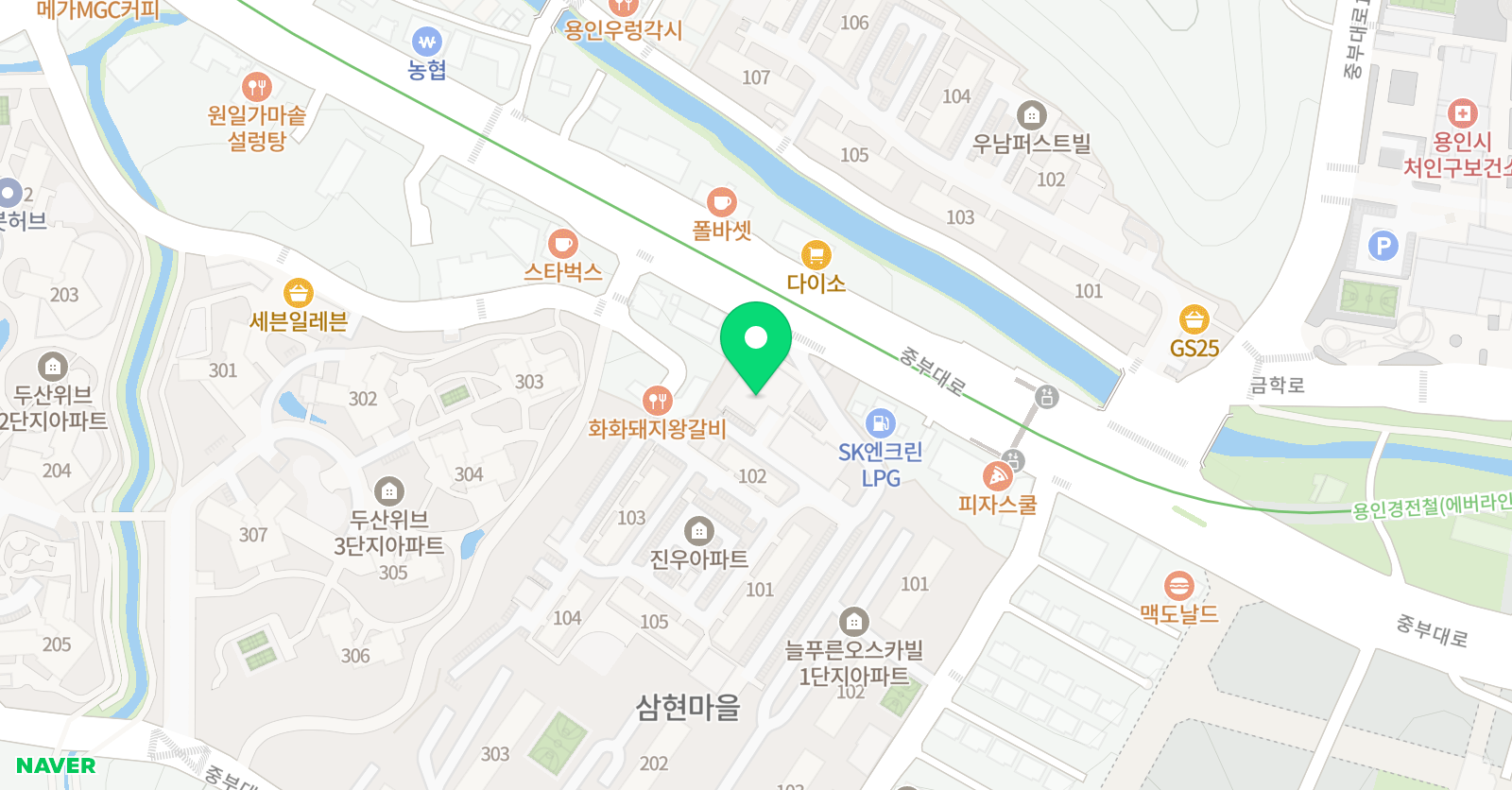 이티비씨 은빛 음악학원 위치