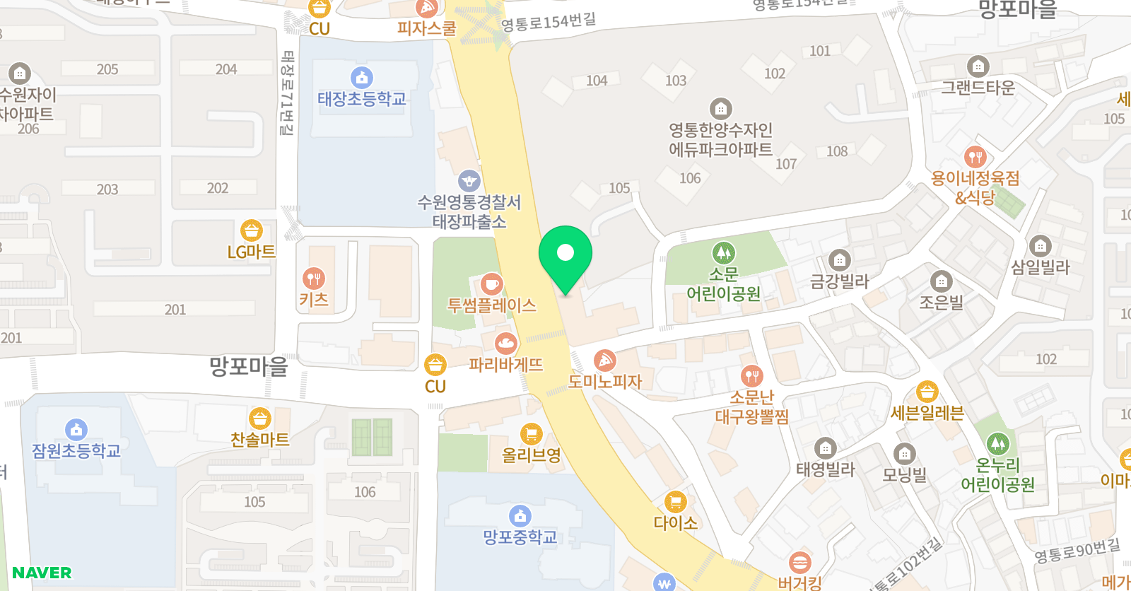 민스발레컨서바토리학원 위치